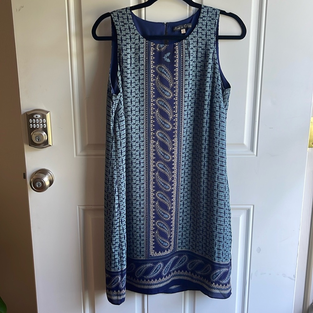 Rose & Olive dress, size 8. Double lined.